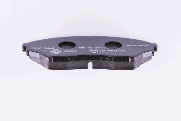 HELLA PAGID Комплект тормозных колодок, дисковый тормоз 8DB 355 009-521